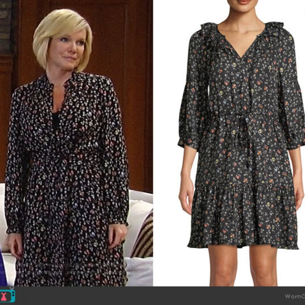 Beautiful Floral Rebecca Taylor Silk Dress